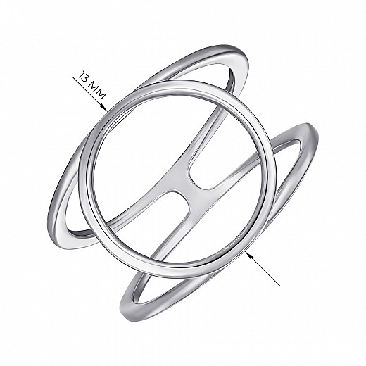 Кольцо из серебра ISA0068-R/12 №3