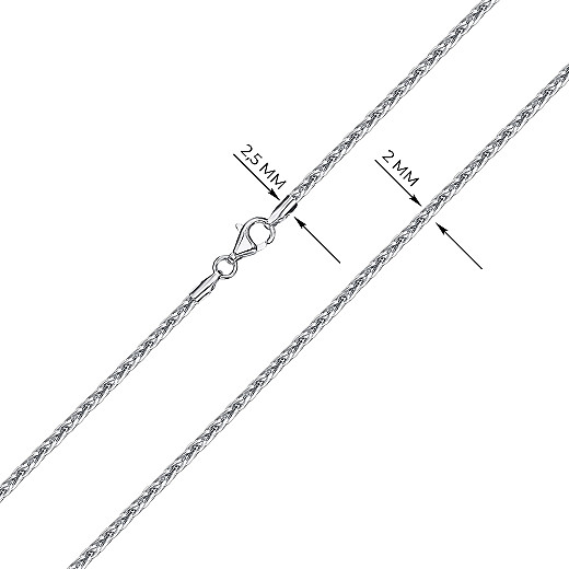 Ланцюг з срібла  Spiga 40 Rod-L/12 №3