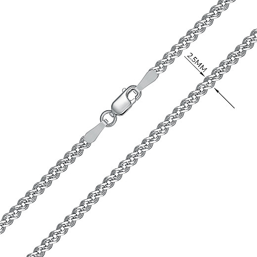 Ланцюг з срібла  Nonna 40 Rod-L/12 №3