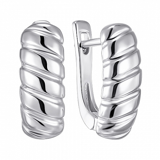 Сережки зі срібла  ISA0126-E/12