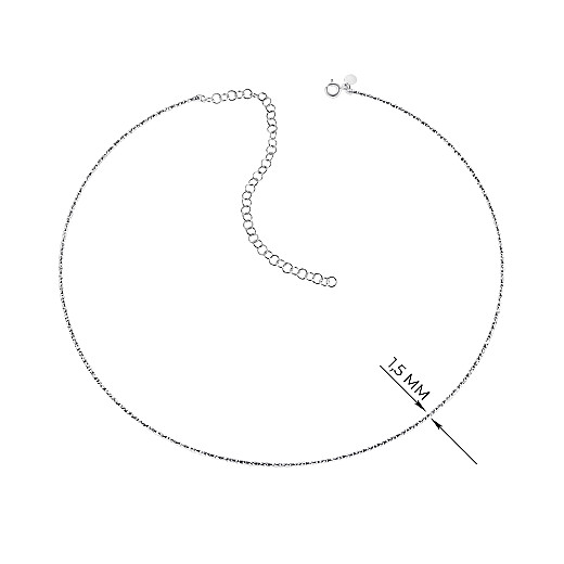 Кольє зі срібла  CFAXD000067-K/12 №3