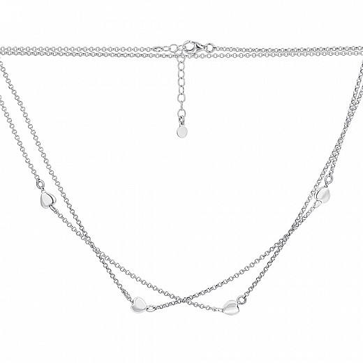 Колье из серебра C8212-K/12