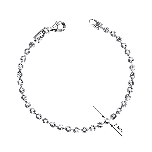Браслет з срібла  CPA 30D Rod-B/12 №3