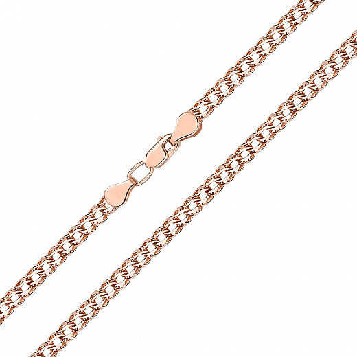 Цепь из красного золота UZ10062834: цена, размер, фото - интернет