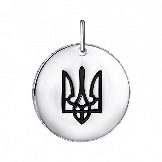 Підвіс із срібла Тризуб П2/353