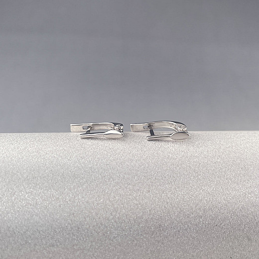 Серьги из серебра МН-64 с Rh №3