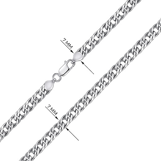 Ланцюг з срібла  RMBE 120 Rod-L/12 №3