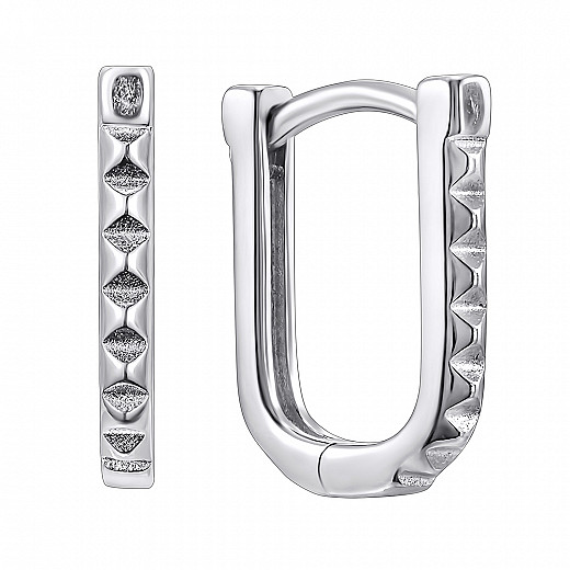Серьги из серебра B01628-E/12