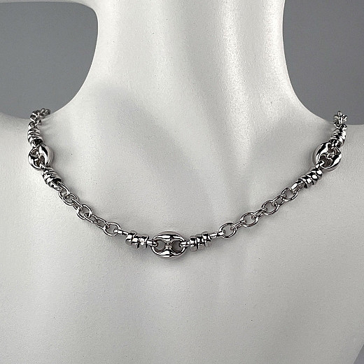 Кольє з срібла  CCAXD000075-K/12 №5