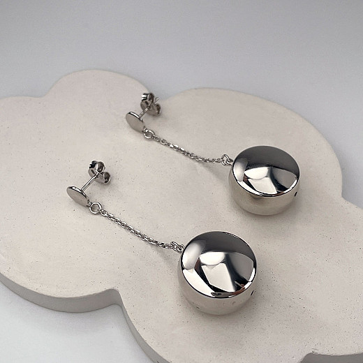 Серьги из серебра OFAXD000108-E/12 №4