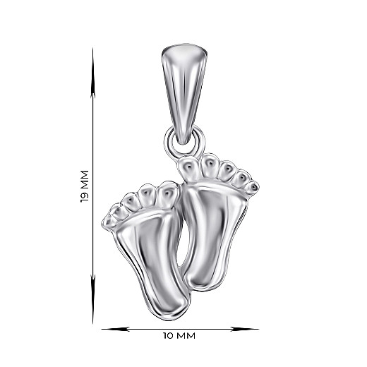 Подвес из серебра 1PE66463-P/12 №3