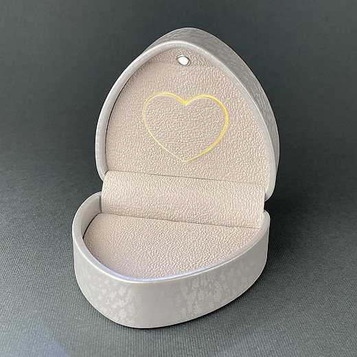 Подарункова коробочка для набору з підсвічуванням LED (Heart набір сірий) №5