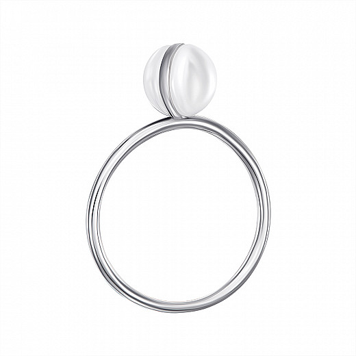 Каблучка зі срібла та кераміки SR2905-W-R/12 №2