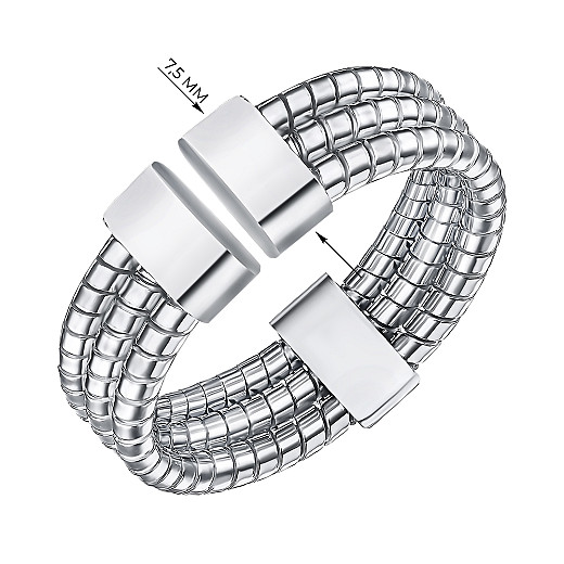 Каблучка з срібла  ATBXD000026-R/12 №3