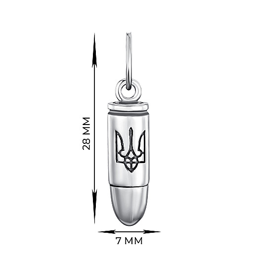 Підвіска з срібла  89096* №3