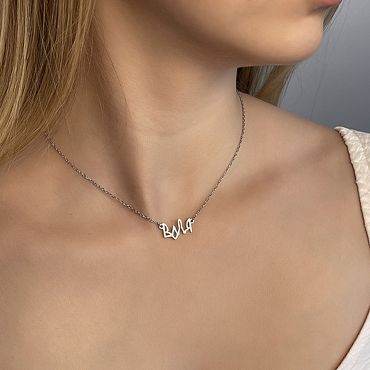 Колье ВОЛЯ из серебра  560341 №3