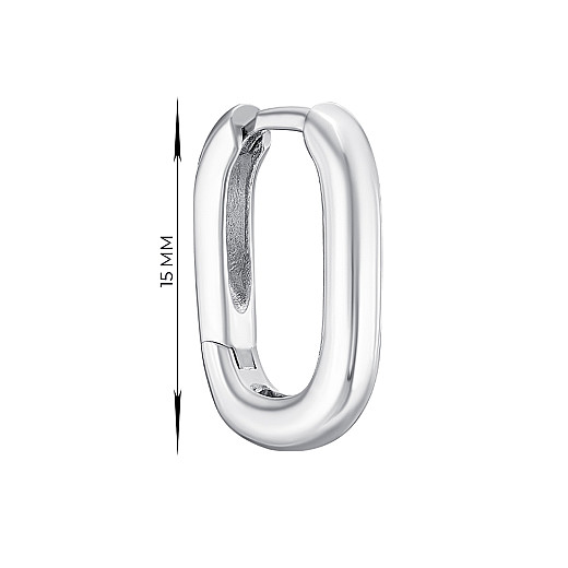 Серьги из серебра B02568-E/12 №2