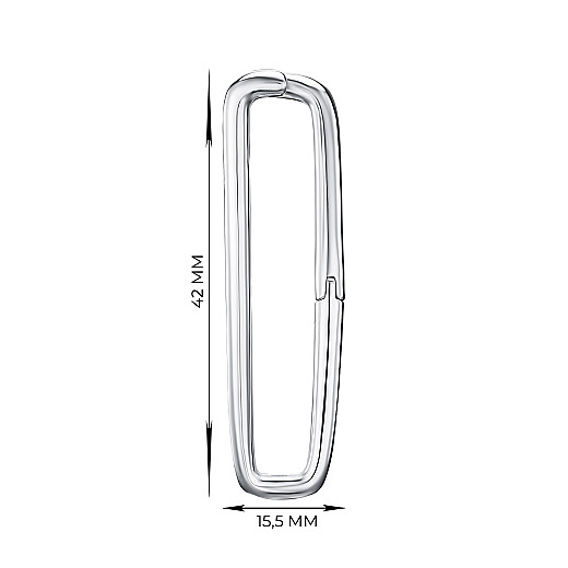 Серьги из серебра С2/1164 №2