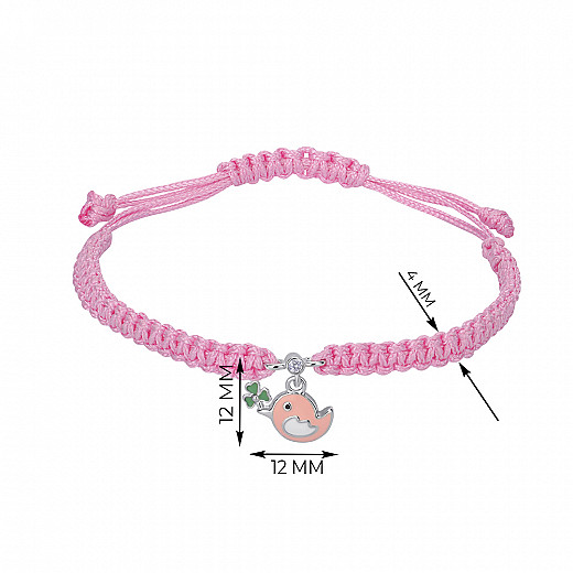 Браслет з срібла з фіанітом s zirconia 419541600611 №2