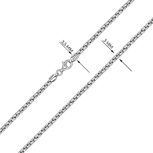 Ланцюг з срібла  VET 140 Rod-L/12 №3