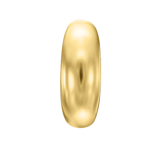 Сережка в одне вухо зі срібла в жовтій позолоті PLJ-TE-1044-GOLD-E/20 №2