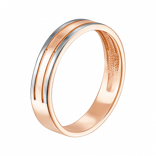 Обручка з червоного золота 100015-1/01/1 №2