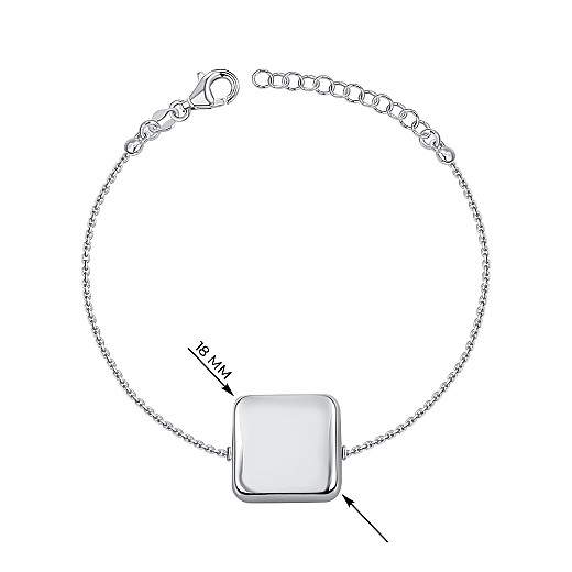 Браслет из серебра BFAXD000006-B/12 №2