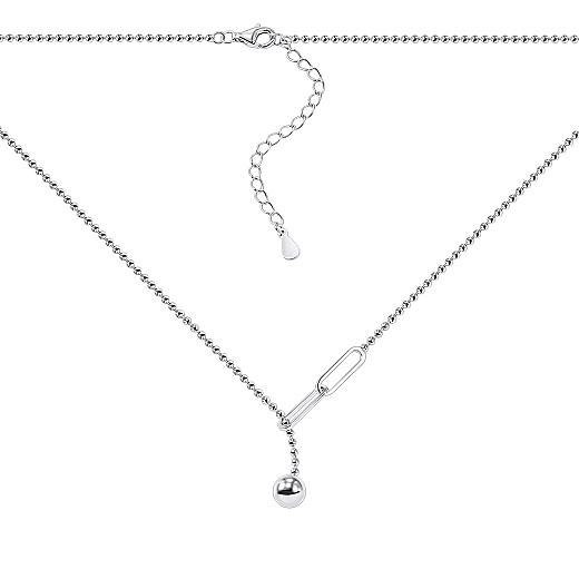 Колье из серебра YC190178-S-W-NA-K/12