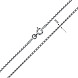 Ланцюг з срібла  ROLO 16 Rod-L/12 №3