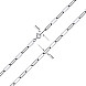 Цепь из серебра ROLOL WR F 070 Rod-L/12 №3