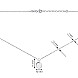 Колье из серебра CLT  11446 RH-K/12 №3