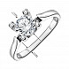 Кольцо из серебра с фианитом 2R16002-R/12/1 №3