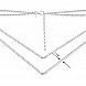 Кольє з срібла  CCAXD000025-K/12 №2
