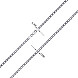 Ланцюг з срібла  BSK 080 Rod-L/12 №3