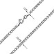 Ланцюг з срібла  Love D/C 040 Rod V-L/12 №3
