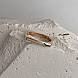 Квадратне кільце з червоного золота  18232/01/0 №6