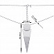 Кольє зі срібла  CFAXD000184-K/12 №2