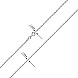 Ланцюг з срібла  AD 50 Rod-L/12 №3