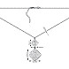 Колье из серебра CLT_11983-K/12 №3