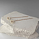 Сережки-протяжки з червоного золота 22455/01/0 №4