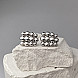 Сережки з білого золота з кульками P-538-E/02 №4