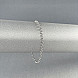 Браслет з срібла  Rolo bombl 045 Rod-B/12 №4