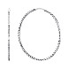 Серьги-кольца из серебра c20860/5