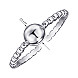 Разомкнутое кольцо из серебра DY120245-S-W-NA-R/12 №3