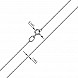 Ланцюг з білого золота  66938-1.5-2/02 №3