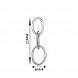 Серьги из серебра ORT  8920 RH-E/12 №2