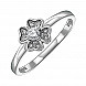 Кольцо из серебра с фианитами 1RI56855-R