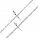 Ланцюг з срібла  FORZ D/C 080 Rod-L/12 №3