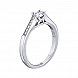 Кольцо из серебра с фианитами 2R16842-R/12/1 №2