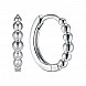 Серьги-кольца из серебра B01522-E/12